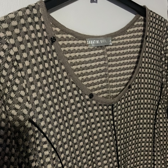 SABATINI knit long sleev dress - stretch fit - Picture 2 of 6